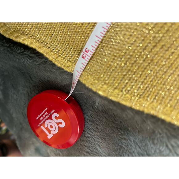 Tis the Season Holiday Sweater/Dress, adorned with holiday cheer, Size XL - Picture 8 of 8